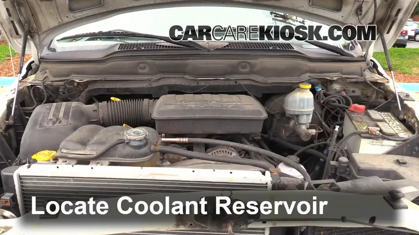 2002 Dodge Ram 1500 4.7L V8 Crew Cab Pickup (4 Door) Refrigerante (anticongelante) Sellar pérdidas